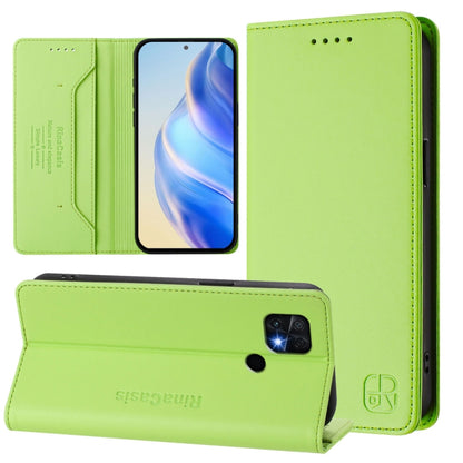 RC01 Dual-Folded Magnetic Suction RFID Leather Phone Case, For Xiaomi Poco C40, For Xiaomi Civi 1S, For Xiaomi Poco M4 Pro 4G, For Xiaomi Poco X4 Pro 5G, For Xiaomi Mi 11 Lite / Mi 11 Lite 5G, For Xiaomi 11T / 11T Pro, For Xiaomi Poco X3 GT            ...
