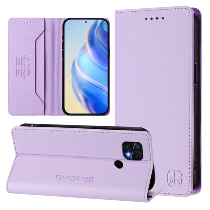 RC01 Dual-Folded Magnetic Suction RFID Leather Phone Case, For Xiaomi Poco C40, For Xiaomi Civi 1S, For Xiaomi Poco M4 Pro 4G, For Xiaomi Poco X4 Pro 5G, For Xiaomi Mi 11 Lite / Mi 11 Lite 5G, For Xiaomi 11T / 11T Pro, For Xiaomi Poco X3 GT            ...