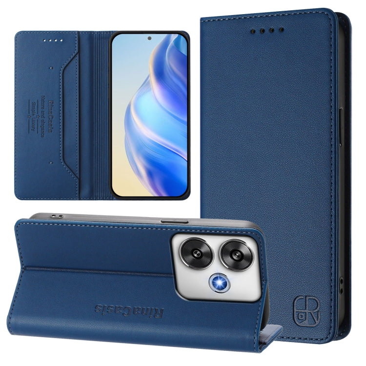 RC01 Dual-Folded Magnetic Suction RFID Leather Phone Case, For Xiaomi Poco M7 Pro 5G, For Xiaomi 15 Pro, For Xiaomi 15, For Xiaomi 14T Pro, For Xiaomi 14T, For Xiaomi Poco F6 5G, For Xiaomi Poco F6 Pro 5G, For Xiaomi Poco X6 Neo 5G                     ...