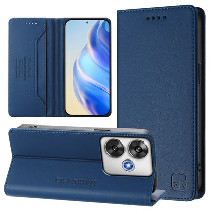 RC01 Dual-Folded Magnetic Suction RFID Leather Phone Case, For Xiaomi Poco M7 Pro 5G, For Xiaomi 15 Pro, For Xiaomi 15, For Xiaomi 14T Pro, For Xiaomi 14T, For Xiaomi Poco F6 5G, For Xiaomi Poco F6 Pro 5G, For Xiaomi Poco X6 Neo 5G                     ...