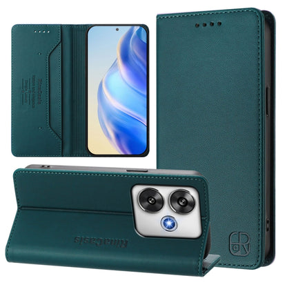 RC01 Dual-Folded Magnetic Suction RFID Leather Phone Case, For Xiaomi Poco M7 Pro 5G, For Xiaomi 15 Pro, For Xiaomi 15, For Xiaomi 14T Pro, For Xiaomi 14T, For Xiaomi Poco F6 5G, For Xiaomi Poco F6 Pro 5G, For Xiaomi Poco X6 Neo 5G                     ...