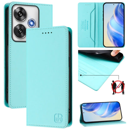 RC01 Dual-Folded Magnetic Suction RFID Leather Phone Case, For Xiaomi Poco M7 Pro 5G, For Xiaomi 15 Pro, For Xiaomi 15, For Xiaomi 14T Pro, For Xiaomi 14T, For Xiaomi Poco F6 5G, For Xiaomi Poco F6 Pro 5G, For Xiaomi Poco X6 Neo 5G                     ...