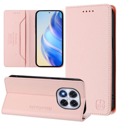 RC01 Dual-Folded Magnetic Suction RFID Leather Phone Case, For Xiaomi 17 Max 5G, For Xiaomi 17T Pro 5G, For Xiaomi Poco M7 4G 169mm, For Xiaomi 15T Pro, For Xiaomi 15T, For Xiaomi Civi 5 Pro Curved, For Xiaomi 15S Pro, For Xiaomi Poco M7 5G / C75 4G   ...