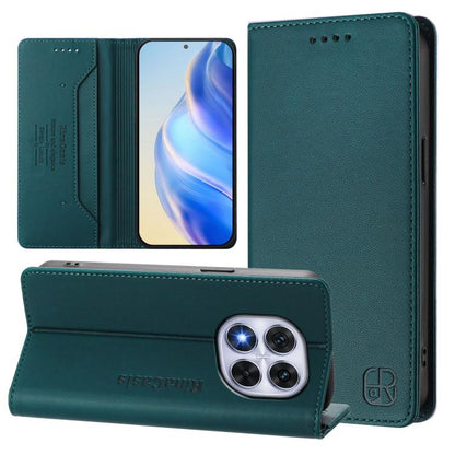 RC01 Dual-Folded Magnetic Suction RFID Leather Phone Case, For Xiaomi 17 Max 5G, For Xiaomi 17T Pro 5G, For Xiaomi Poco M7 4G 169mm, For Xiaomi 15T Pro, For Xiaomi 15T, For Xiaomi Civi 5 Pro Curved, For Xiaomi 15S Pro, For Xiaomi Poco M7 5G / C75 4G   ...