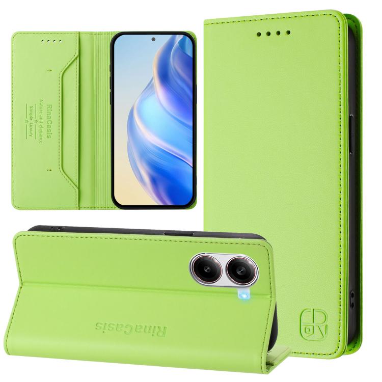 RC01 Dual-Folded Magnetic Suction RFID Leather Phone Case, For Xiaomi 17 Max 5G, For Xiaomi 17T Pro 5G, For Xiaomi Poco M7 4G 169mm, For Xiaomi 15T Pro, For Xiaomi 15T, For Xiaomi Civi 5 Pro Curved, For Xiaomi 15S Pro, For Xiaomi Poco M7 5G / C75 4G   ...