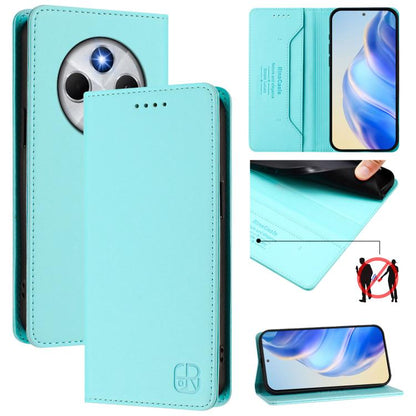 RC01 Dual-Folded Magnetic Suction RFID Leather Phone Case, For Xiaomi 17 Max 5G, For Xiaomi 17T Pro 5G, For Xiaomi Poco M7 4G 169mm, For Xiaomi 15T Pro, For Xiaomi 15T, For Xiaomi Civi 5 Pro Curved, For Xiaomi 15S Pro, For Xiaomi Poco M7 5G / C75 4G   ...