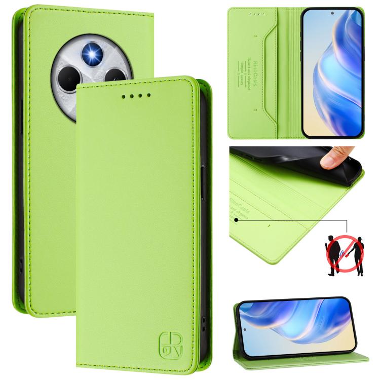 RC01 Dual-Folded Magnetic Suction RFID Leather Phone Case, For Xiaomi 17 Max 5G, For Xiaomi 17T Pro 5G, For Xiaomi Poco M7 4G 169mm, For Xiaomi 15T Pro, For Xiaomi 15T, For Xiaomi Civi 5 Pro Curved, For Xiaomi 15S Pro, For Xiaomi Poco M7 5G / C75 4G   ...