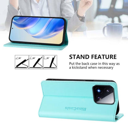 RC01 Dual-Folded Magnetic Suction RFID Leather Phone Case, For Xiaomi 17 Max 5G, For Xiaomi 17T Pro 5G, For Xiaomi Poco M7 4G 169mm, For Xiaomi 15T Pro, For Xiaomi 15T, For Xiaomi Civi 5 Pro Curved, For Xiaomi 15S Pro, For Xiaomi Poco M7 5G / C75 4G   ...