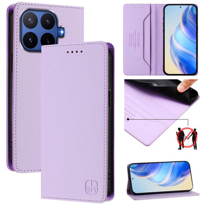 RC01 Dual-Folded Magnetic Suction RFID Leather Phone Case, For Xiaomi 17 Max 5G, For Xiaomi 17T Pro 5G, For Xiaomi Poco M7 4G 169mm, For Xiaomi 15T Pro, For Xiaomi 15T, For Xiaomi Civi 5 Pro Curved, For Xiaomi 15S Pro, For Xiaomi Poco M7 5G / C75 4G   ...