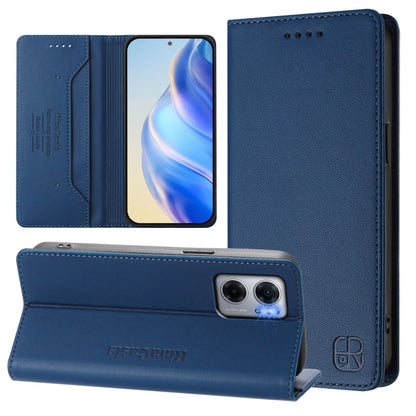 RC01 Dual-Folded Magnetic Suction RFID Leather Phone Case, For Redmi Note 12 5G India / Xiaomi Poco X5, For Redmi A1+ 4G / Xiaomi Poco C50 4G, For Redmi 12C / 11A, For Redmi K60 / K60 Pro, For Redmi Note 12 Explorer                                     ...