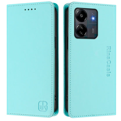 RC01 Dual-Folded Magnetic Suction RFID Leather Phone Case, For Redmi 13C 5G / 4G Global, For Redmi Note 13 5G Global, For Redmi Note 13 Pro+ 5G Global, For Redmi K60 Ultra / Xiaomi 13T / 13T Pro, For Redmi 12 5G / 4G Global / Note 12R                  ...