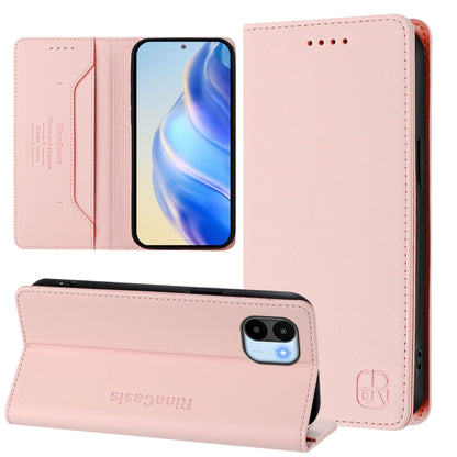RC01 Dual-Folded Magnetic Suction RFID Leather Phone Case, For Redmi 13C 5G / 4G Global, For Redmi Note 13 5G Global, For Redmi Note 13 Pro+ 5G Global, For Redmi K60 Ultra / Xiaomi 13T / 13T Pro, For Redmi 12 5G / 4G Global / Note 12R                  ...