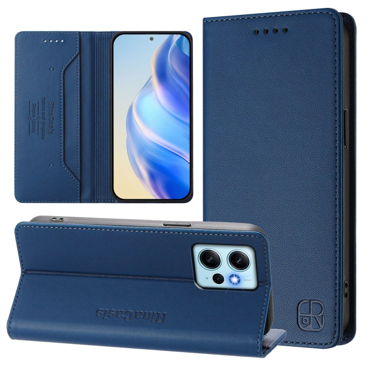 RC01 Dual-Folded Magnetic Suction RFID Leather Phone Case, For Redmi 13C 5G / 4G Global, For Redmi Note 13 5G Global, For Redmi Note 13 Pro+ 5G Global, For Redmi K60 Ultra / Xiaomi 13T / 13T Pro, For Redmi 12 5G / 4G Global / Note 12R                  ...