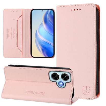 RC01 Dual-Folded Magnetic Suction RFID Leather Phone Case, For Redmi Note 14 4G 164.84mm EU Version, For Redmi K80 / K80 Pro, For Redmi Note 14 Pro 4G, For Redmi Note 14 4G 163.25mm, For Redmi Note 14 5G, For Redmi 14C 4G / 14R 5G Global               ...