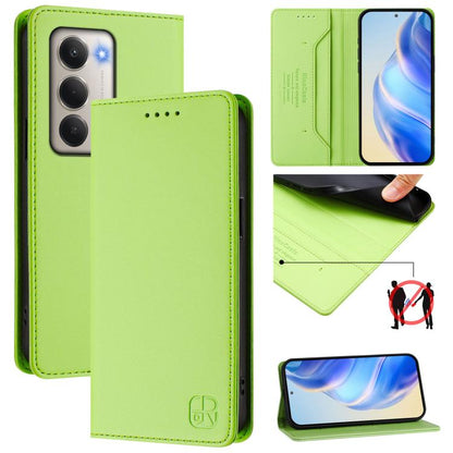 RC01 Dual-Folded Magnetic Suction RFID Leather Phone Case, For Redmi A7 / A5 171mm / Poco C71 4G, For Redmi K90 Max 5G, For Redmi A7 Pro 171mm / Poco C81 / C85x 5G, For Redmi 15a 5G Global, For Redmi Turbo 5 Max / Poco X8 Pro Max                       ...