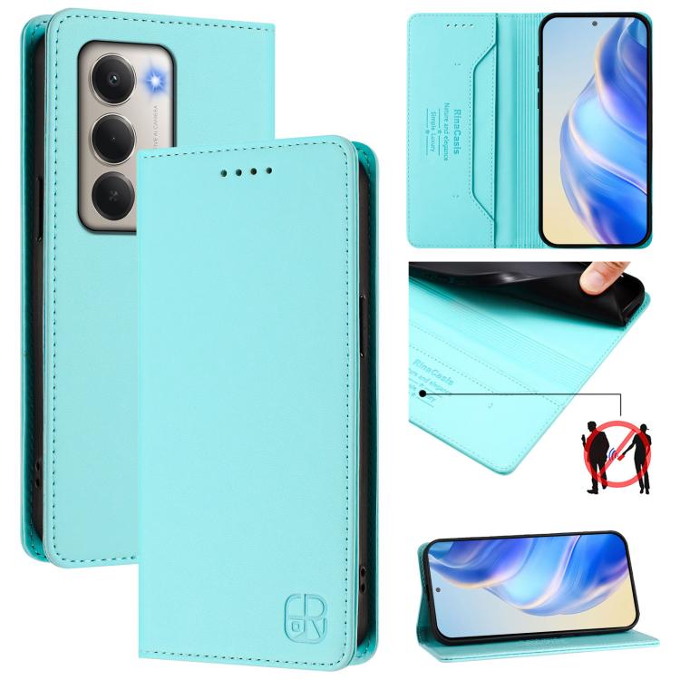 RC01 Dual-Folded Magnetic Suction RFID Leather Phone Case, For Redmi A7 / A5 171mm / Poco C71 4G, For Redmi K90 Max 5G, For Redmi A7 Pro 171mm / Poco C81 / C85x 5G, For Redmi 15a 5G Global, For Redmi Turbo 5 Max / Poco X8 Pro Max                       ...