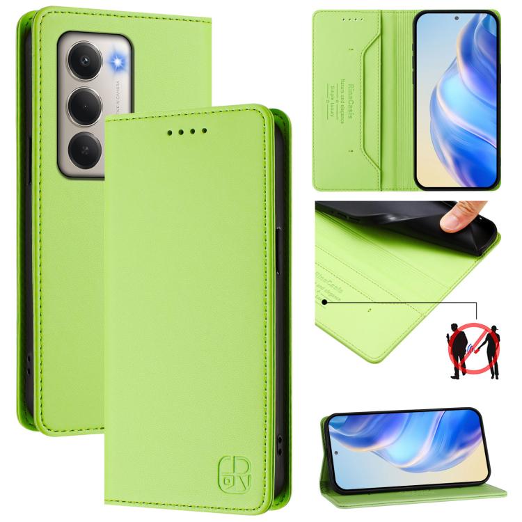 RC01 Dual-Folded Magnetic Suction RFID Leather Phone Case, For Redmi A7 / A5 171mm / Poco C71 4G, For Redmi K90 Max 5G, For Redmi A7 Pro 171mm / Poco C81 / C85x 5G, For Redmi 15a 5G Global, For Redmi Turbo 5 Max / Poco X8 Pro Max                       ...