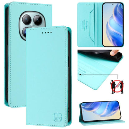 RC01 Dual-Folded Magnetic Suction RFID Leather Phone Case, For Redmi A7 / A5 171mm / Poco C71 4G, For Redmi K90 Max 5G, For Redmi A7 Pro 171mm / Poco C81 / C85x 5G, For Redmi 15a 5G Global, For Redmi Turbo 5 Max / Poco X8 Pro Max                       ...