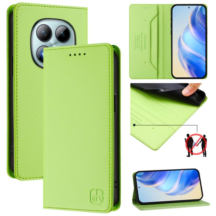 RC01 Dual-Folded Magnetic Suction RFID Leather Phone Case, For Redmi A7 / A5 171mm / Poco C71 4G, For Redmi K90 Max 5G, For Redmi A7 Pro 171mm / Poco C81 / C85x 5G, For Redmi 15a 5G Global, For Redmi Turbo 5 Max / Poco X8 Pro Max                       ...