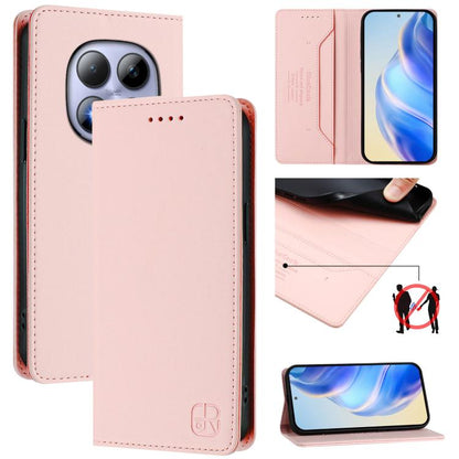 RC01 Dual-Folded Magnetic Suction RFID Leather Phone Case, For Redmi A7 / A5 171mm / Poco C71 4G, For Redmi K90 Max 5G, For Redmi A7 Pro 171mm / Poco C81 / C85x 5G, For Redmi 15a 5G Global, For Redmi Turbo 5 Max / Poco X8 Pro Max                       ...