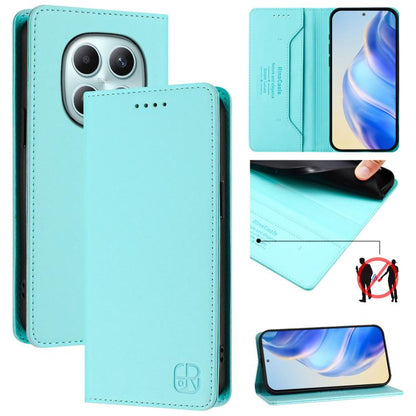 RC01 Dual-Folded Magnetic Suction RFID Leather Phone Case, For Redmi A7 / A5 171mm / Poco C71 4G, For Redmi K90 Max 5G, For Redmi A7 Pro 171mm / Poco C81 / C85x 5G, For Redmi 15a 5G Global, For Redmi Turbo 5 Max / Poco X8 Pro Max                       ...