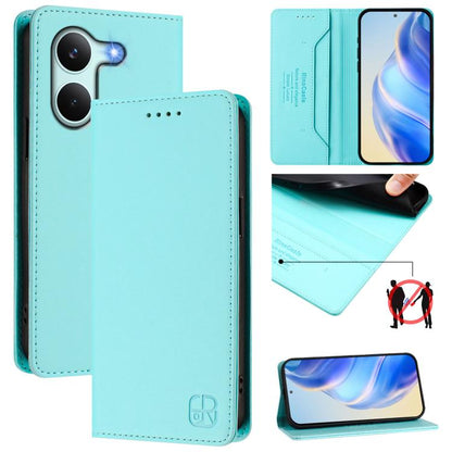 RC01 Dual-Folded Magnetic Suction RFID Leather Phone Case, For Redmi A7 / A5 171mm / Poco C71 4G, For Redmi K90 Max 5G, For Redmi A7 Pro 171mm / Poco C81 / C85x 5G, For Redmi 15a 5G Global, For Redmi Turbo 5 Max / Poco X8 Pro Max                       ...