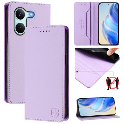 RC01 Dual-Folded Magnetic Suction RFID Leather Phone Case, For Redmi A7 / A5 171mm / Poco C71 4G, For Redmi K90 Max 5G, For Redmi A7 Pro 171mm / Poco C81 / C85x 5G, For Redmi 15a 5G Global, For Redmi Turbo 5 Max / Poco X8 Pro Max                       ...