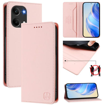 RC01 Dual-Folded Magnetic Suction RFID Leather Phone Case, For Redmi A7 / A5 171mm / Poco C71 4G, For Redmi K90 Max 5G, For Redmi A7 Pro 171mm / Poco C81 / C85x 5G, For Redmi 15a 5G Global, For Redmi Turbo 5 Max / Poco X8 Pro Max                       ...