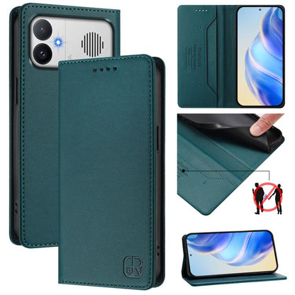 RC01 Dual-Folded Magnetic Suction RFID Leather Phone Case, For Redmi A7 / A5 171mm / Poco C71 4G, For Redmi K90 Max 5G, For Redmi A7 Pro 171mm / Poco C81 / C85x 5G, For Redmi 15a 5G Global, For Redmi Turbo 5 Max / Poco X8 Pro Max                       ...