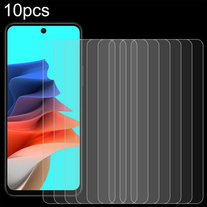 10pcs 0.26mm 9H 2.5D Tempered Glass Film, For Philips Essence 12 S6210T, For Philips S6206, For Philips S6210 Essence 10, For Philips S6210 Essence 20
