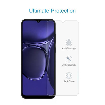 2.5D tempered glass screen protector with anti-smudge, anti-scratch, anti-glare icons