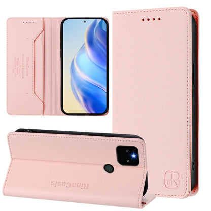 RC01 Dual-Folded Magnetic Suction RFID Leather Phone Case, For Google Pixel 7 Pro, For Google Pixel 7, For Google Pixel 6a, For Google Pixel 6 Pro, For Google Pixel 6, For Google Pixel 5a
