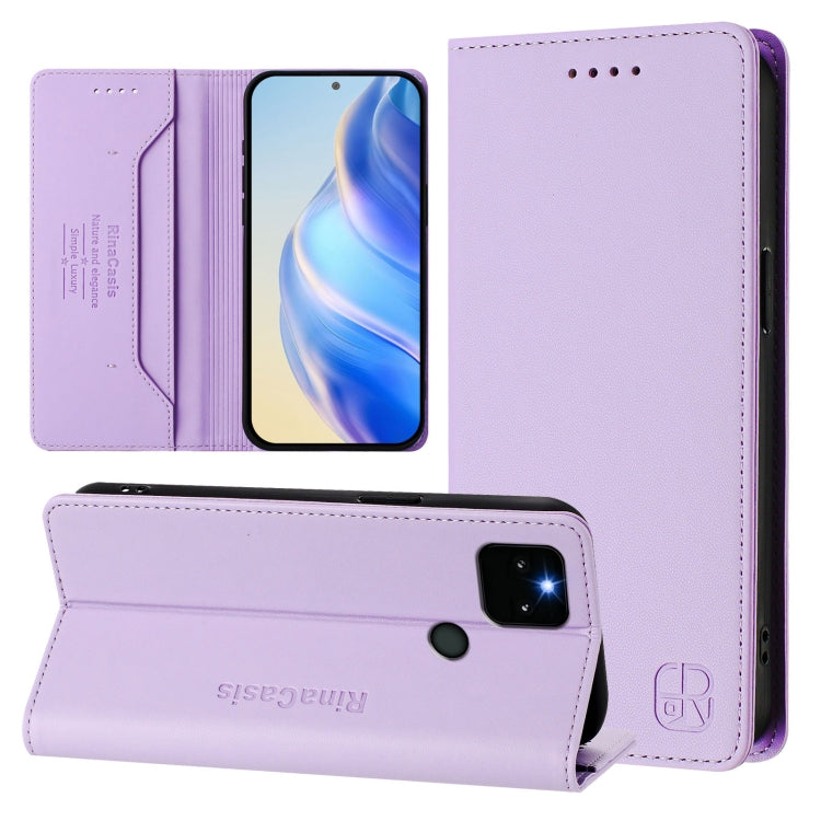 RC01 Dual-Folded Magnetic Suction RFID Leather Phone Case, For Google Pixel 7 Pro, For Google Pixel 7, For Google Pixel 6a, For Google Pixel 6 Pro, For Google Pixel 6, For Google Pixel 5a