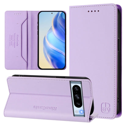 RC01 Dual-Folded Magnetic Suction RFID Leather Phone Case, For Google Pixel 11 Pro XL, For Google Pixel 11 / 11 Pro, For Google Pixel 10 Pro XL, For Google Pixel 10 / 10 Pro 5G Global, For Google Pixel 9a, For Google Pixel 9 Pro XL                     ...