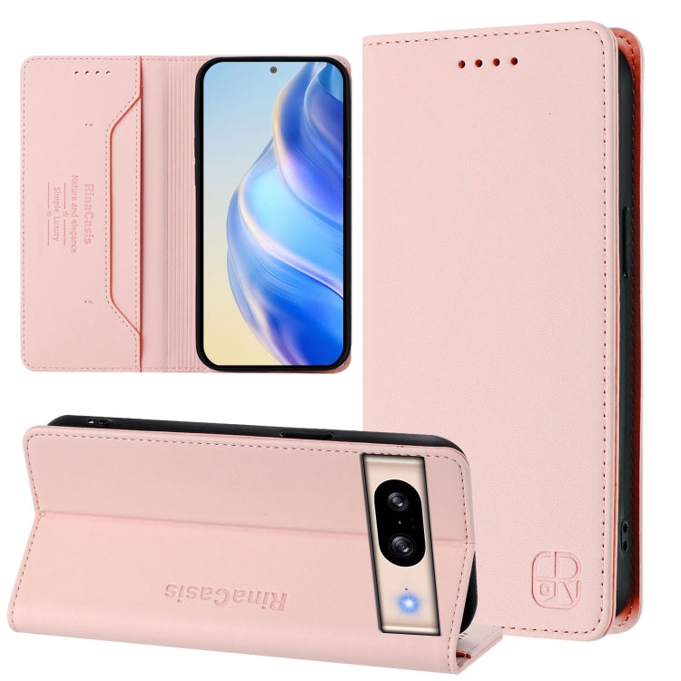 RC01 Dual-Folded Magnetic Suction RFID Leather Phone Case, For Google Pixel 11 Pro XL, For Google Pixel 11 / 11 Pro, For Google Pixel 10 Pro XL, For Google Pixel 10 / 10 Pro 5G Global, For Google Pixel 9a, For Google Pixel 9 Pro XL                     ...