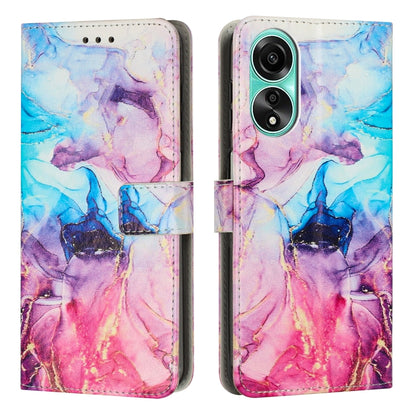 Painted Marble Pattern Leather Phone Case, For OPPO Reno16 F / Reno16 FS 5G, For OPPO Reno16 / Reno16 Pro 5G Global, For OPPO Reno15 F 5G Global, For OPPO Reno15 Pro Max 5G Global, For OPPO A6x 5G / A6 5G, For OPPO Reno15 Pro 5G Global                 ...