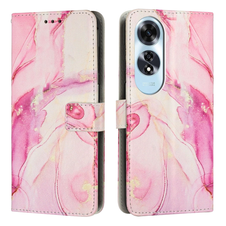Painted Marble Pattern Leather Phone Case, For OPPO Reno16 F / Reno16 FS 5G, For OPPO Reno16 / Reno16 Pro 5G Global, For OPPO Reno15 F 5G Global, For OPPO Reno15 Pro Max 5G Global, For OPPO A6x 5G / A6 5G, For OPPO Reno15 Pro 5G Global                 ...