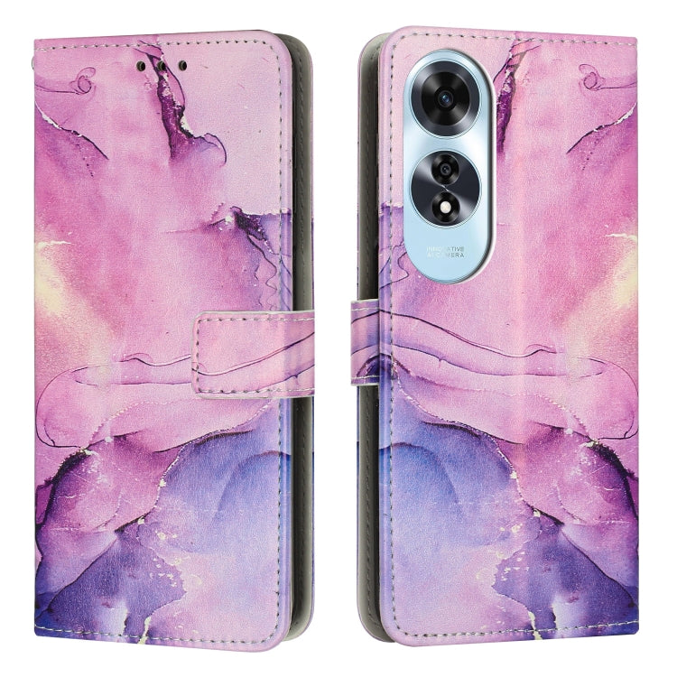 Painted Marble Pattern Leather Phone Case, For OPPO Reno16 F / Reno16 FS 5G, For OPPO Reno16 / Reno16 Pro 5G Global, For OPPO Reno15 F 5G Global, For OPPO Reno15 Pro Max 5G Global, For OPPO A6x 5G / A6 5G, For OPPO Reno15 Pro 5G Global                 ...