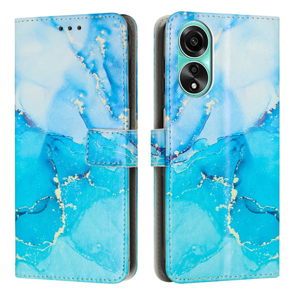 Painted Marble Pattern Leather Phone Case, For OPPO Reno16 F / Reno16 FS 5G, For OPPO Reno16 / Reno16 Pro 5G Global, For OPPO Reno15 F 5G Global, For OPPO Reno15 Pro Max 5G Global, For OPPO A6x 5G / A6 5G, For OPPO Reno15 Pro 5G Global                 ...