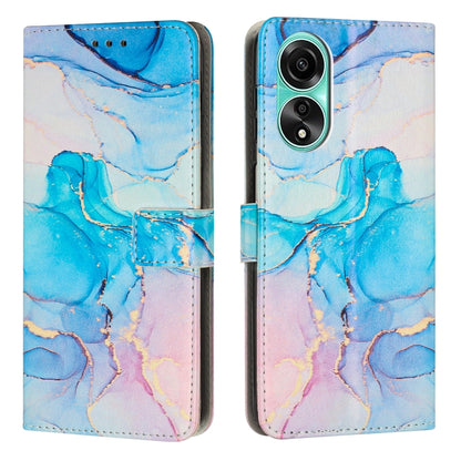 Painted Marble Pattern Leather Phone Case, For OPPO Reno16 F / Reno16 FS 5G, For OPPO Reno16 / Reno16 Pro 5G Global, For OPPO Reno15 F 5G Global, For OPPO Reno15 Pro Max 5G Global, For OPPO A6x 5G / A6 5G, For OPPO Reno15 Pro 5G Global                 ...