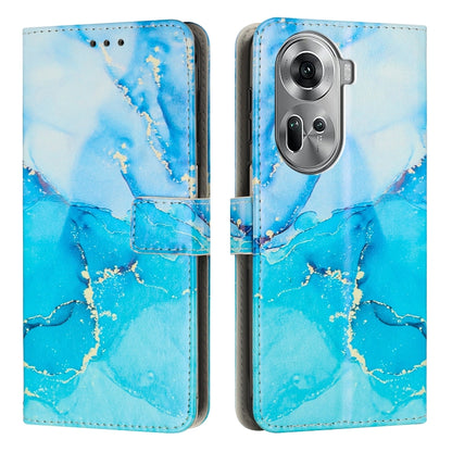 Painted Marble Pattern Leather Phone Case, For OPPO Reno16 F / Reno16 FS 5G, For OPPO Reno16 / Reno16 Pro 5G Global, For OPPO Reno15 F 5G Global, For OPPO Reno15 Pro Max 5G Global, For OPPO A6x 5G / A6 5G, For OPPO Reno15 Pro 5G Global                 ...
