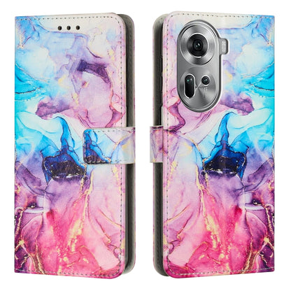 Painted Marble Pattern Leather Phone Case, For OPPO Reno16 F / Reno16 FS 5G, For OPPO Reno16 / Reno16 Pro 5G Global, For OPPO Reno15 F 5G Global, For OPPO Reno15 Pro Max 5G Global, For OPPO A6x 5G / A6 5G, For OPPO Reno15 Pro 5G Global                 ...