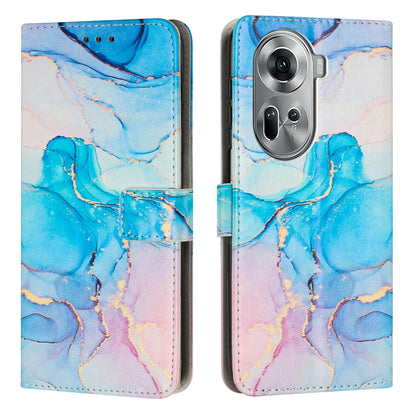 Painted Marble Pattern Leather Phone Case, For OPPO Reno16 F / Reno16 FS 5G, For OPPO Reno16 / Reno16 Pro 5G Global, For OPPO Reno15 F 5G Global, For OPPO Reno15 Pro Max 5G Global, For OPPO A6x 5G / A6 5G, For OPPO Reno15 Pro 5G Global                 ...