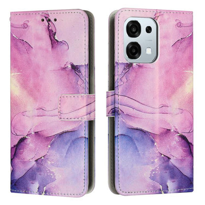 Painted Marble Pattern Leather Phone Case, For OPPO Reno16 F / Reno16 FS 5G, For OPPO Reno16 / Reno16 Pro 5G Global, For OPPO Reno15 F 5G Global, For OPPO Reno15 Pro Max 5G Global, For OPPO A6x 5G / A6 5G, For OPPO Reno15 Pro 5G Global                 ...