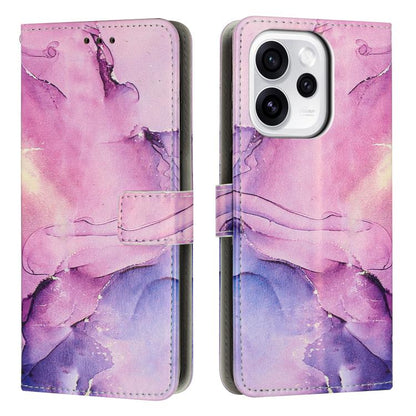 Painted Marble Pattern Leather Phone Case, For OPPO Reno16 F / Reno16 FS 5G, For OPPO Reno16 / Reno16 Pro 5G Global, For OPPO Reno15 F 5G Global, For OPPO Reno15 Pro Max 5G Global, For OPPO A6x 5G / A6 5G, For OPPO Reno15 Pro 5G Global                 ...