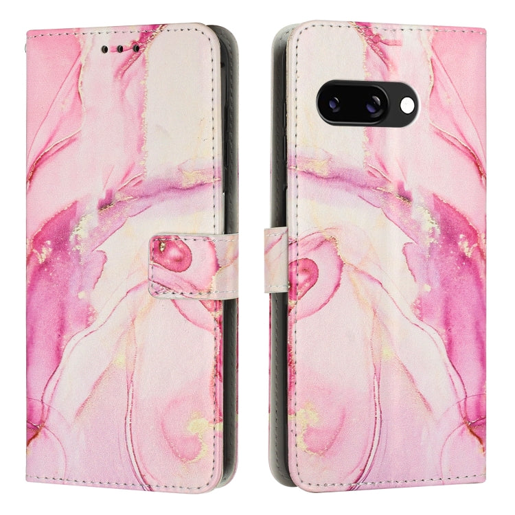 Painted Marble Pattern Leather Phone Case, For Google Pixel 11a, For Google Pixel 11 Pro XL, For Google Pixel 11 / 11 Pro, For Google Pixel 10a, For Google Pixel 9A, For Google Pixel 9 Pro XL, For Google Pixel 9, For Google Pixel 8A