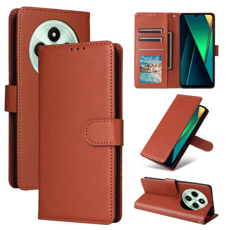 3-Card Slots Multifunctional Leather Phone Case, For Xiaomi 17T Pro 5G, For Xiaomi 17T 5G, For Xiaomi 15T Pro, For Xiaomi 15T, For Xiaomi Poco C75 4G, For Xiaomi 14T Pro
