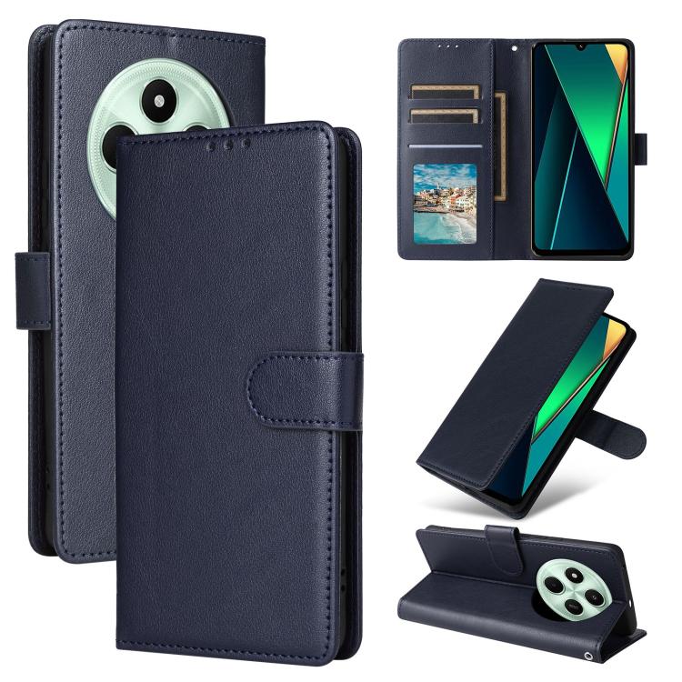 3-Card Slots Multifunctional Leather Phone Case, For Xiaomi 17T Pro 5G, For Xiaomi 17T 5G, For Xiaomi 15T Pro, For Xiaomi 15T, For Xiaomi Poco C75 4G, For Xiaomi 14T Pro