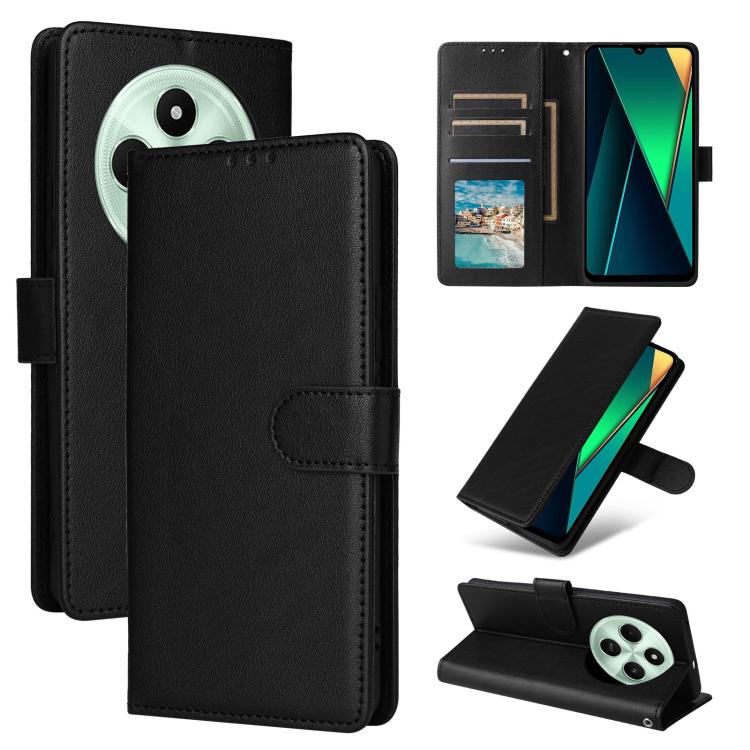 3-Card Slots Multifunctional Leather Phone Case, For Xiaomi 17T Pro 5G, For Xiaomi 17T 5G, For Xiaomi 15T Pro, For Xiaomi 15T, For Xiaomi Poco C75 4G, For Xiaomi 14T Pro