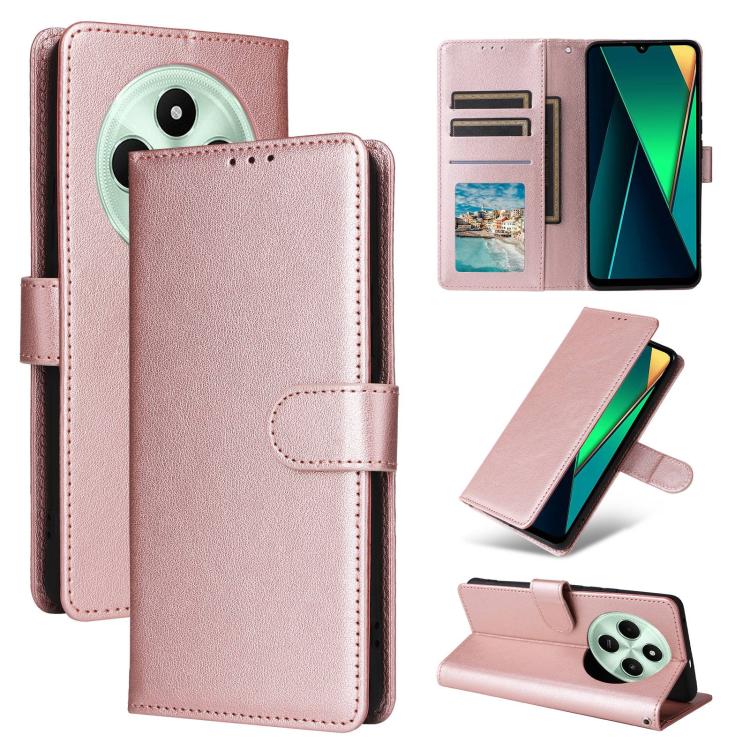 3-Card Slots Multifunctional Leather Phone Case, For Xiaomi 17T Pro 5G, For Xiaomi 17T 5G, For Xiaomi 15T Pro, For Xiaomi 15T, For Xiaomi Poco C75 4G, For Xiaomi 14T Pro